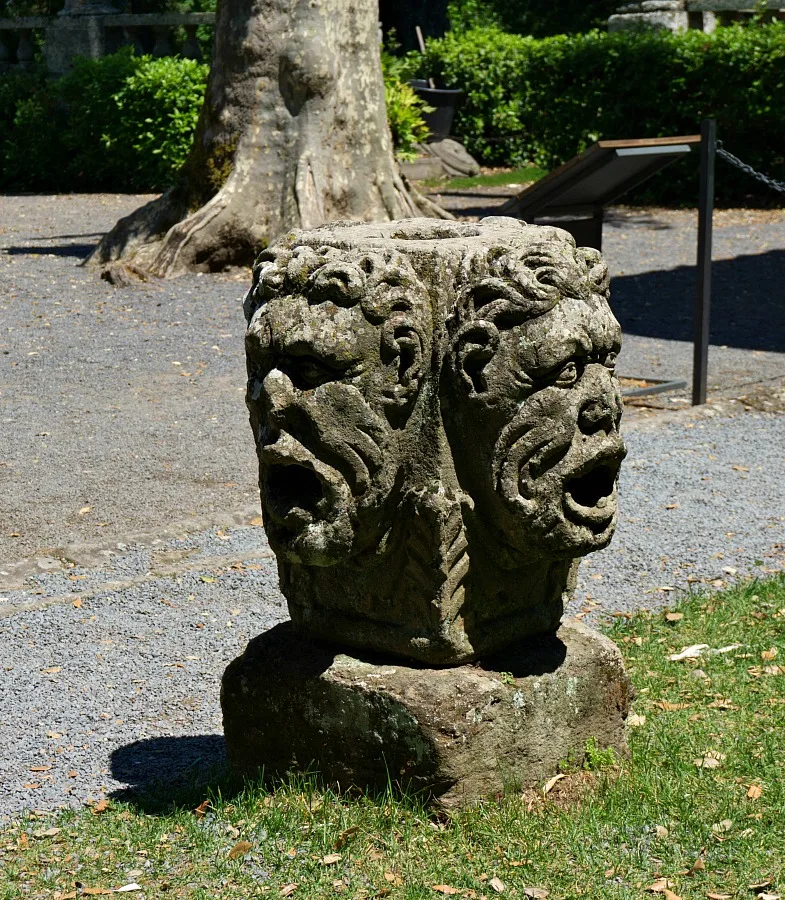 Stone Sculpture in Villa Lante